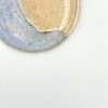 Beige and blue small plate