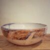 Cereal bowl moon and woman