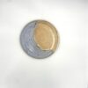 Beige and blue small plate - obrazek 5